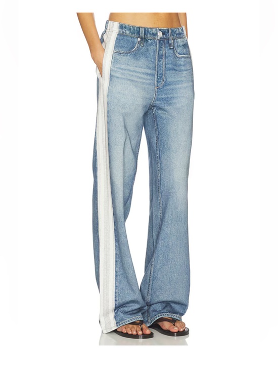 rag & bone Pants - Rag & Bone rb Miramar Terry Wide Jeans in Sport